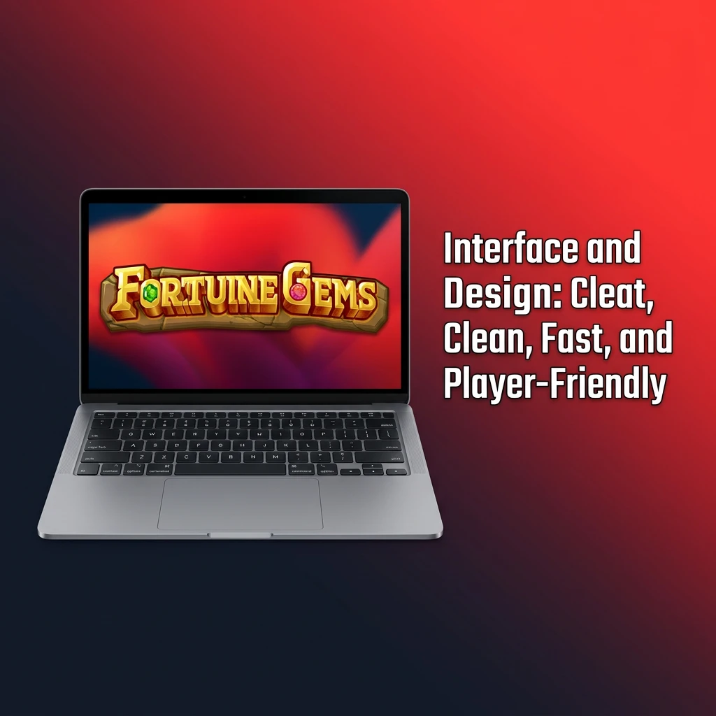 3x3 gem grid slot interface with bet controls, balance display, autoplay button, and win display on dark background