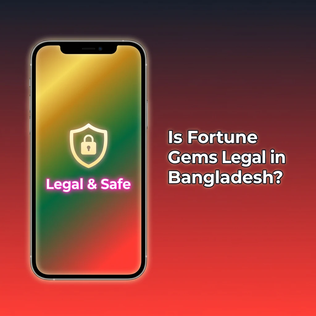 Bangladeshi players accessing Fortune Gems on a licensed offshore online casino platform legally