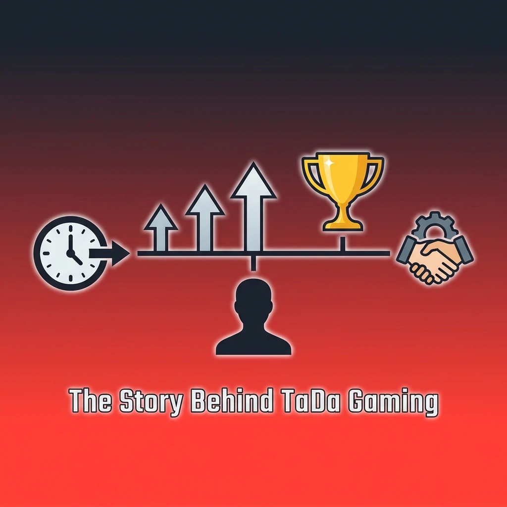 TaDa Gaming logo and brand history overview showing Asian-focused casino game developer established in 2014