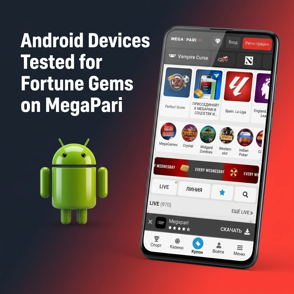 Android phones from budget to flagship tested for MegaPari Fortune Gems app compatibility across Samsung, Xiaomi, and Google devices.