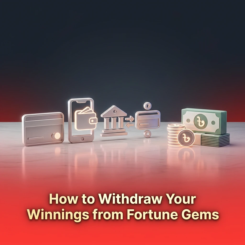 Step-by-step guide to withdrawing winnings from Fortune Gems via bKash, Nagad, or Rocket mobile wallets
