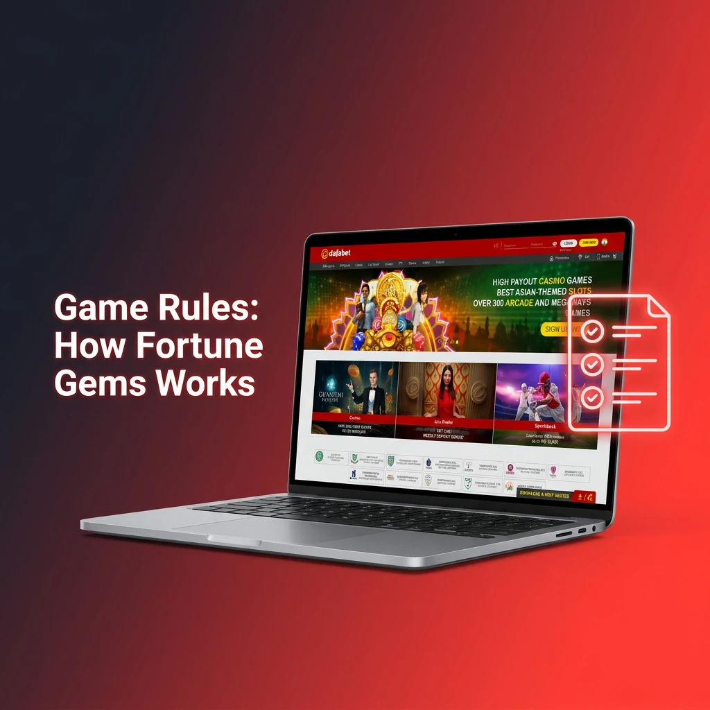 Fortune Gems 3x3 slot grid showing gem symbols, paylines, and multiplier feature with bet range BDT 1–10,000