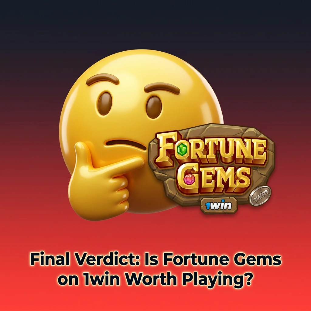 Fortune Gems slot game on 1win platform with 96.8% RTP, mobile-friendly interface for Bangladesh players