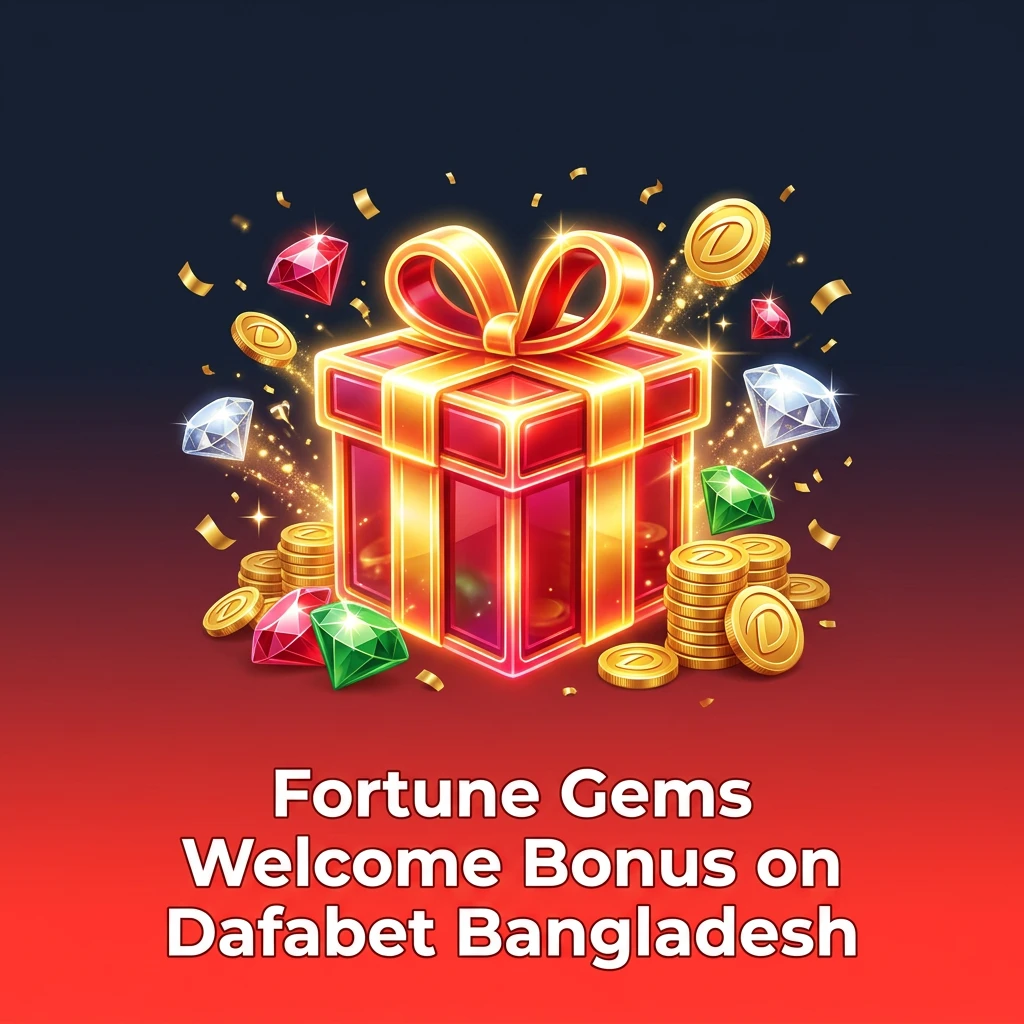 Dafabet Bangladesh casino welcome bonus claim steps for Fortune Gems players on mobile app