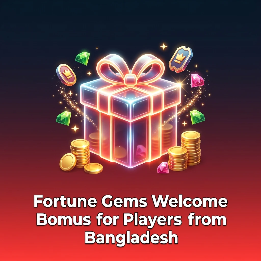 Fortune Gems welcome bonus at Krikya for Bangladesh players: 500% up to ৳20,000 on first deposit