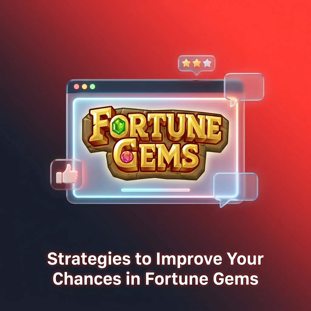 Slot game strategy tips showing gem symbols with betting advice, stop-loss limits, and demo mode recommendations