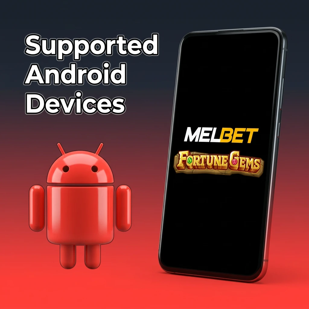 List of 10 supported Android devices across budget, mid-range, and flagship segments, requiring Android 5.0+ and 1GB RAM.