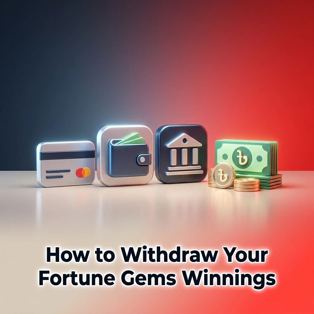 Mobile app withdrawal screen showing Fortune Gems cashier section with bKash and Nagad payout options