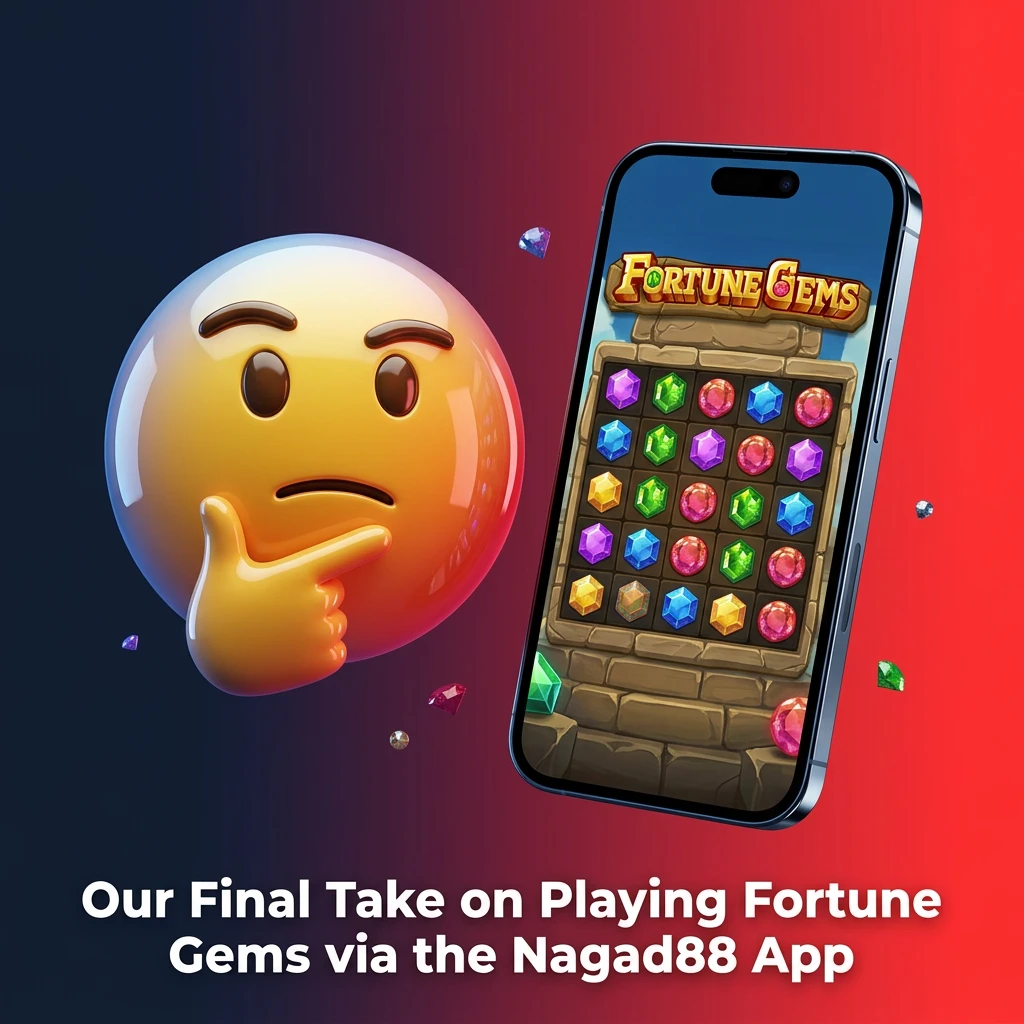 Nagad88 mobile app interface showing Fortune Gems slot game with Bengali language support for Bangladesh players