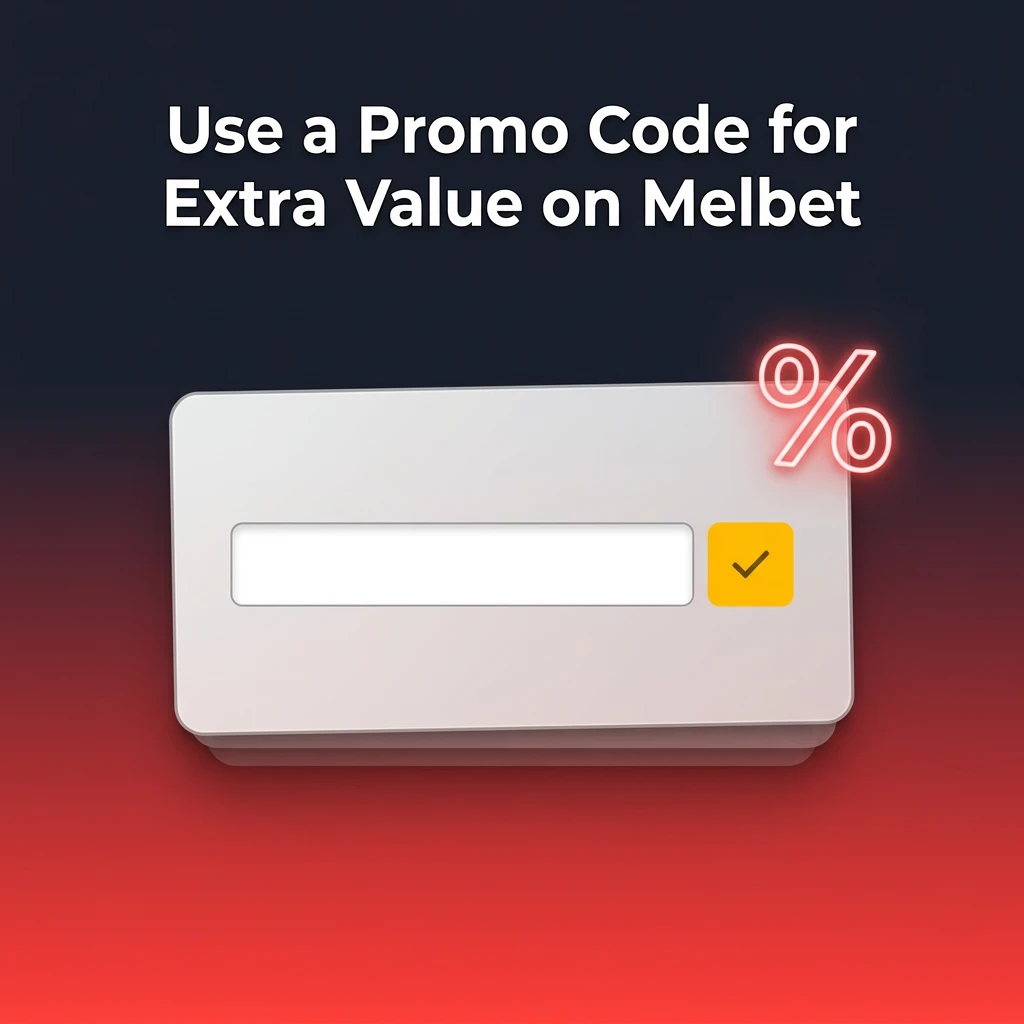Melbet registration form with promo code field highlighted for entering MBSPORT to unlock extra bonus value on first deposit.