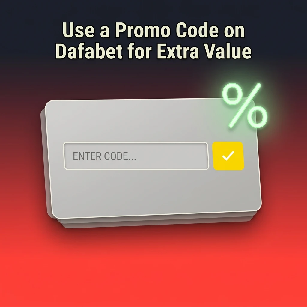 Dafabet promo code DAFA160 entry field during registration for welcome bonus activation