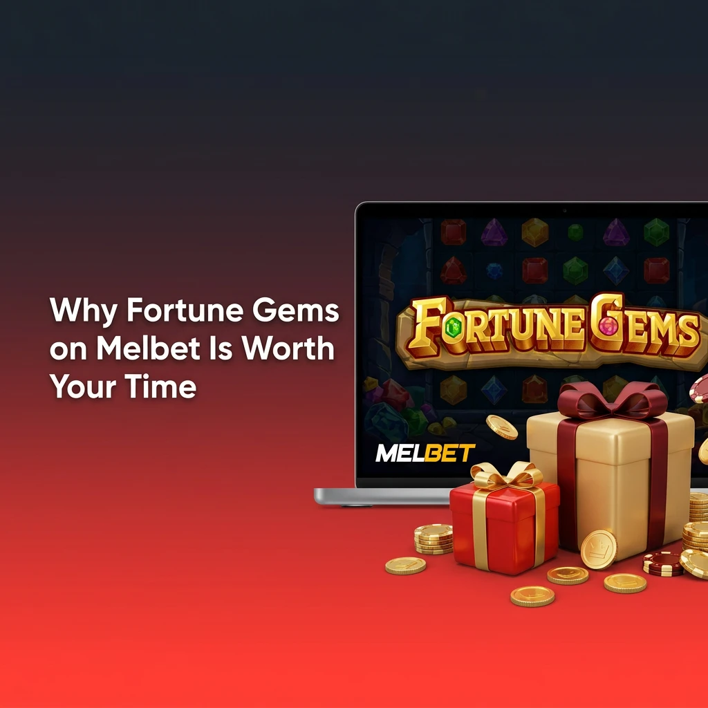 Fortune Gems slot on Melbet app showing gem symbols, multipliers, and mobile-optimized interface with 96.8% RTP highlights